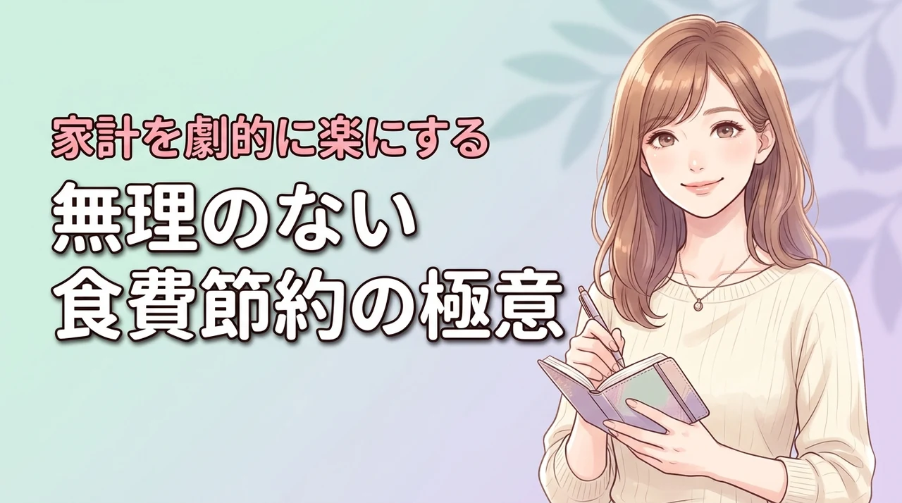 物価高で食費が苦しい人へ！無理のない節約方法で家計を劇的に楽にする極意