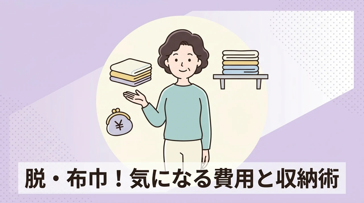 布巾の代わりにかかる費用と収納術