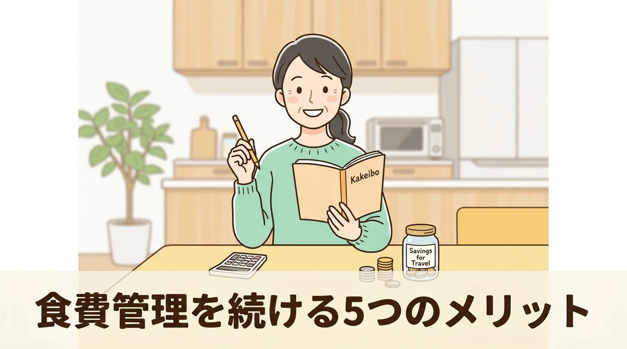 食費のやりくりを継続するメリット5つ