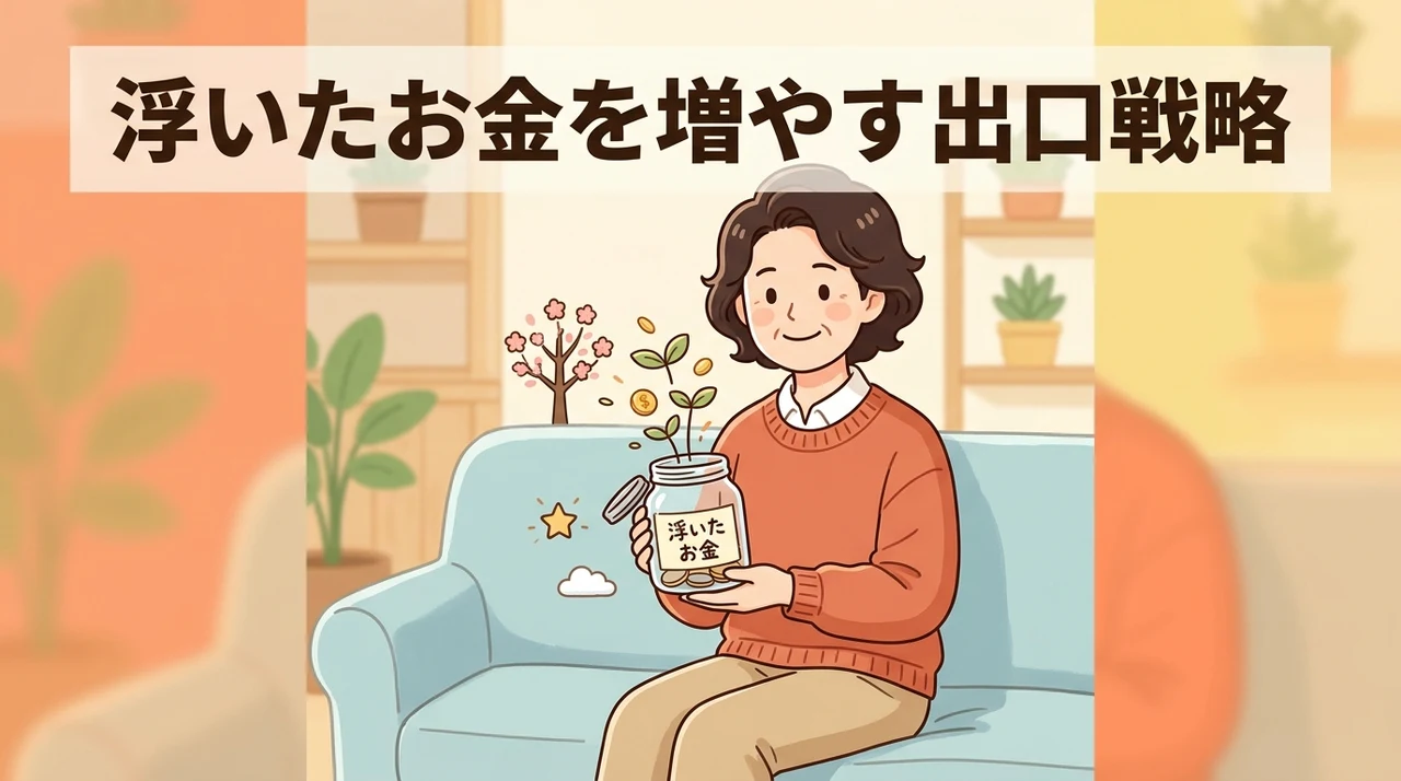 浮いたお金を増やす出口戦略