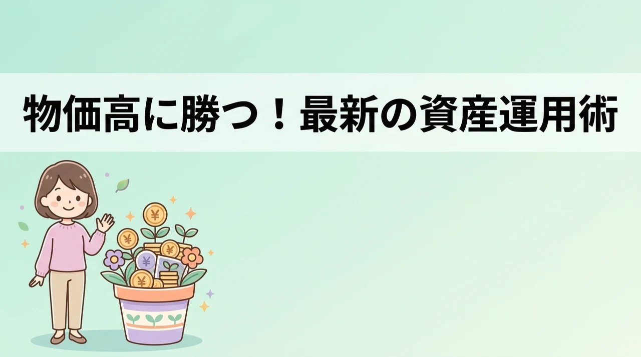 最新のインフレ対策と家計の資産運用