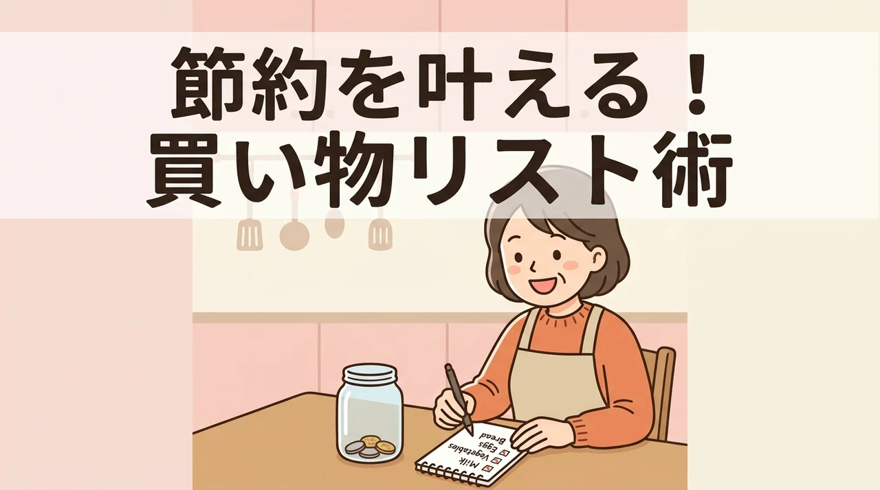 節約を叶える買い物リストの作り方5ステップ