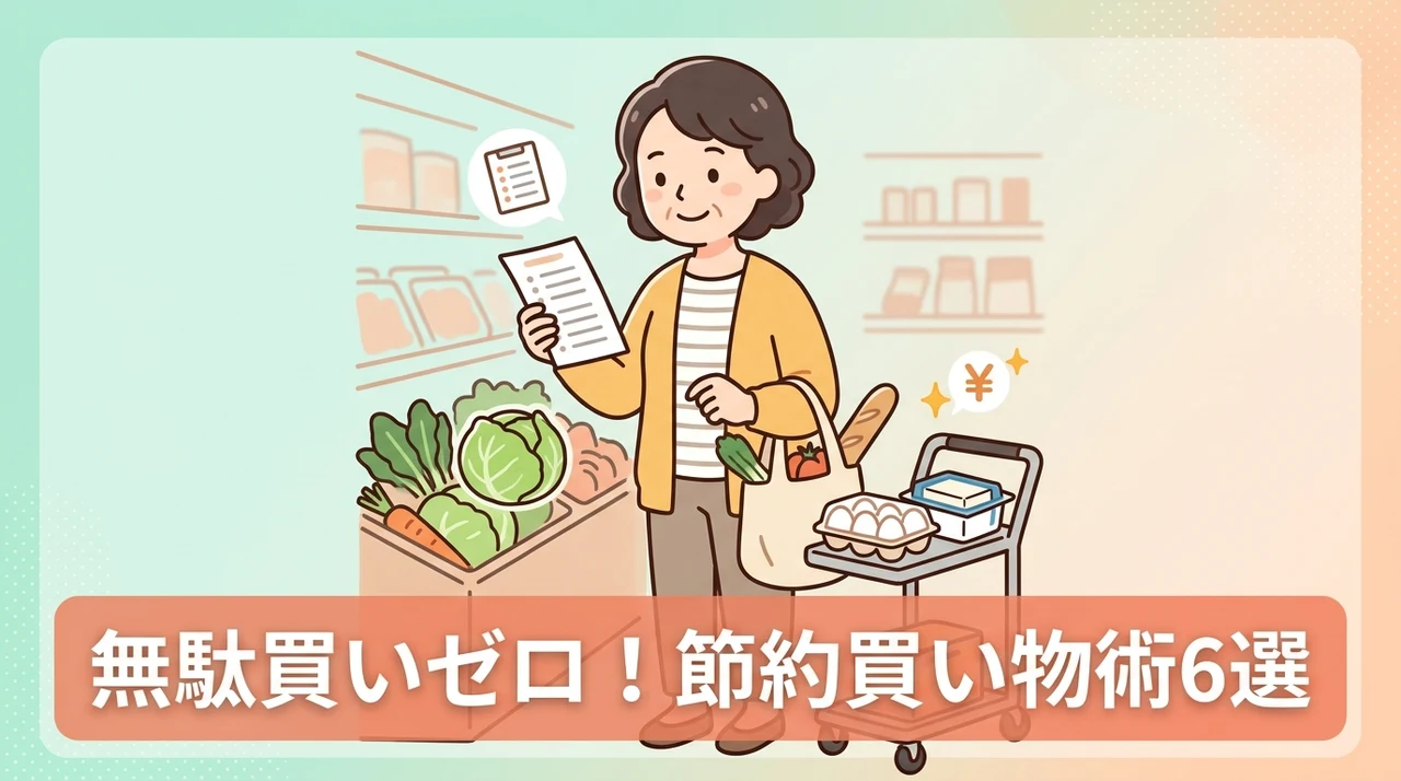 買い物リストを活用する節約術と買い出しのコツ6選