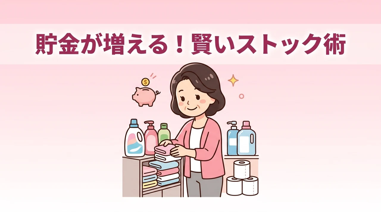 日用品のストック管理で節約を成功させるメリット
