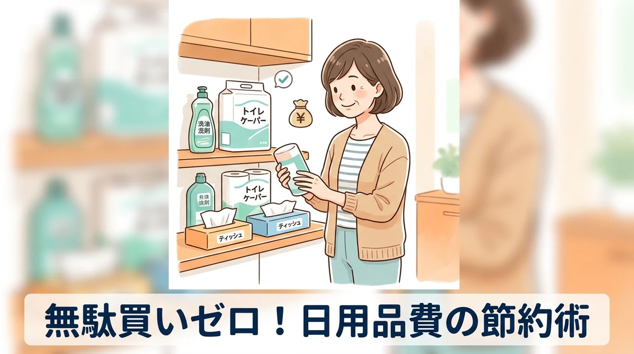 ストックの無駄買いを防ぎ日用品費を節約するコツ