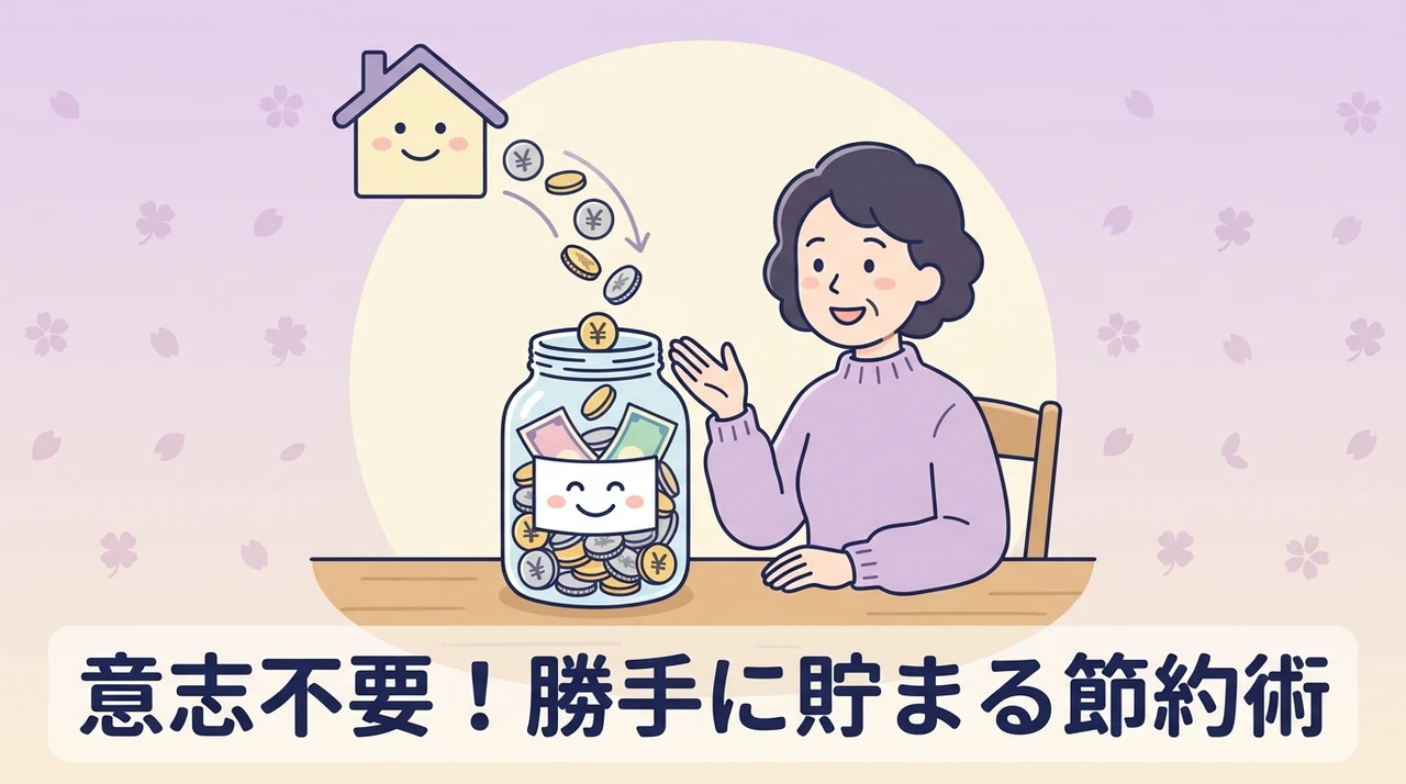 意志不要で節約を仕組み化するコツ