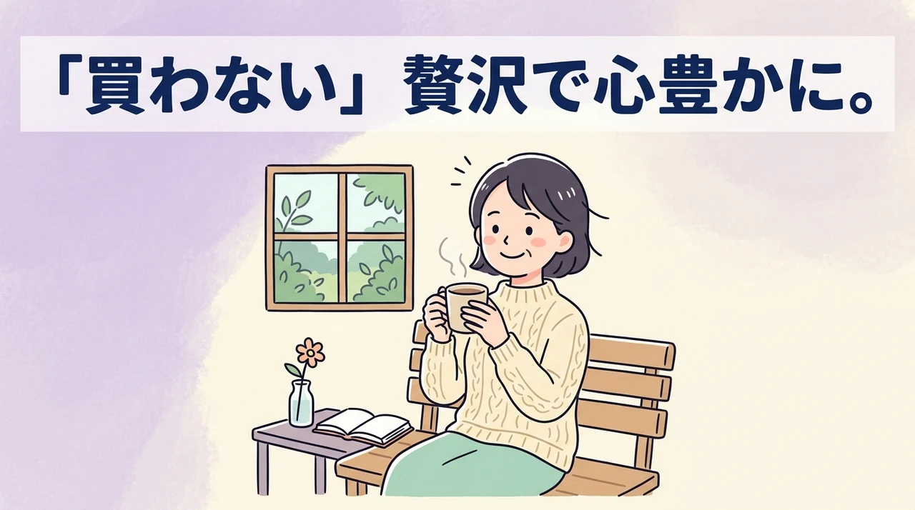 買いすぎない暮らしで心豊かな毎日を作るメリット