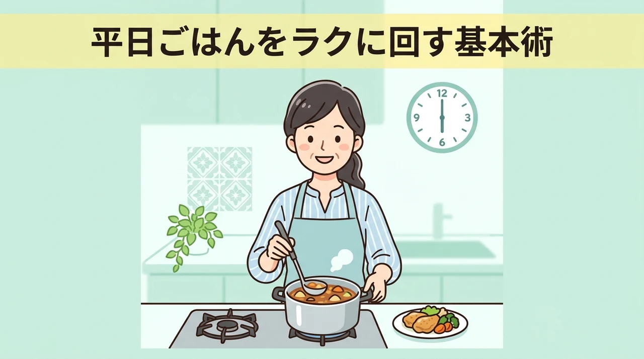 平日ごはんの回し方の基本とメリット