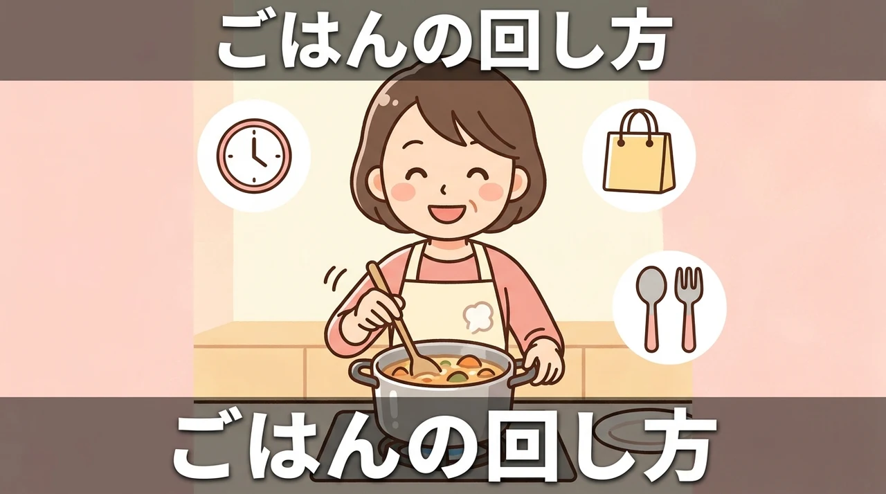 ごはんの回し方を支える時短術4選