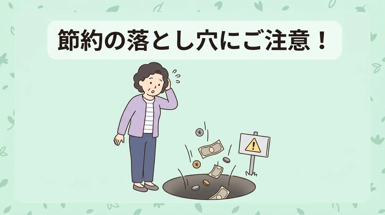 節約生活で注意すべきデメリット