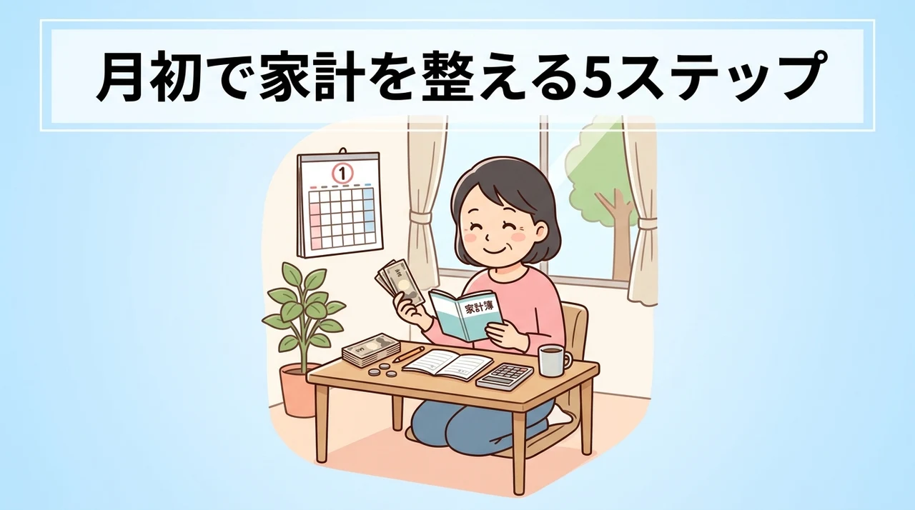 月初に実践する家計リセットの具体的な5ステップ