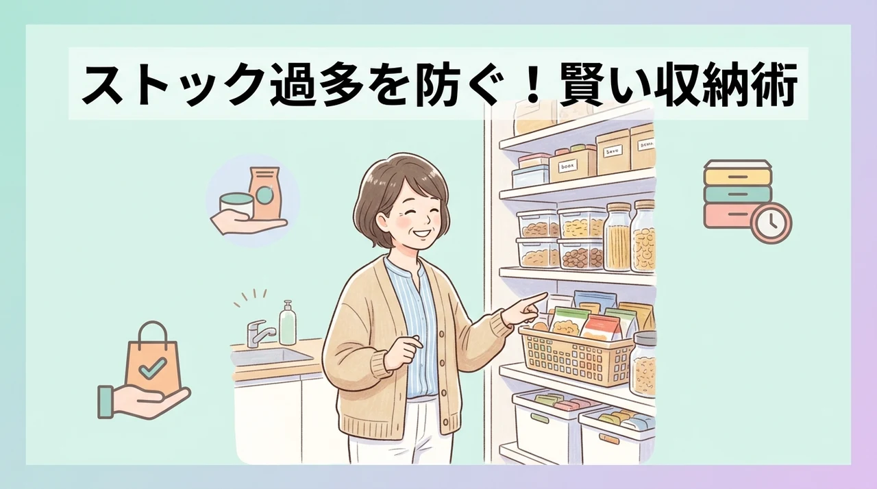 ストック過多を防ぐ管理と収納術
